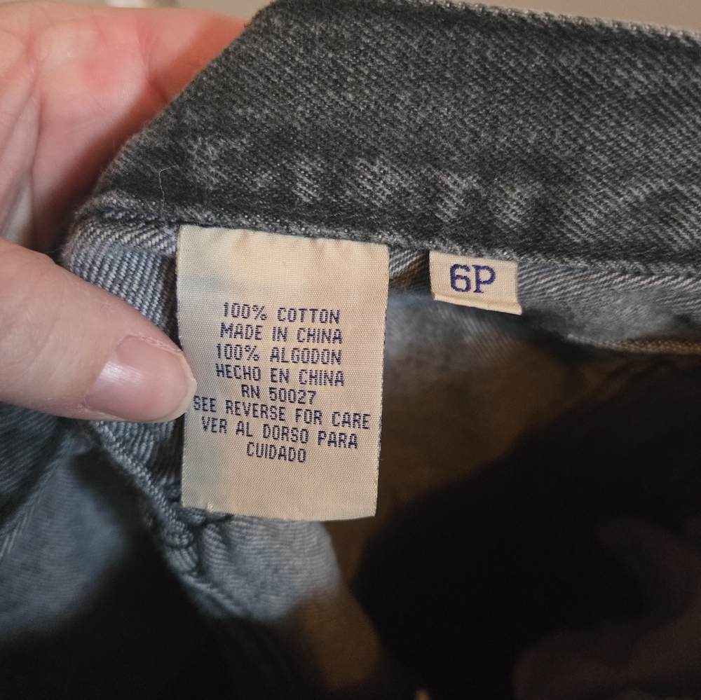 Bill Blass Womens High Waisted Vtg Wash Jeans 6 P - Picture 5 of 5